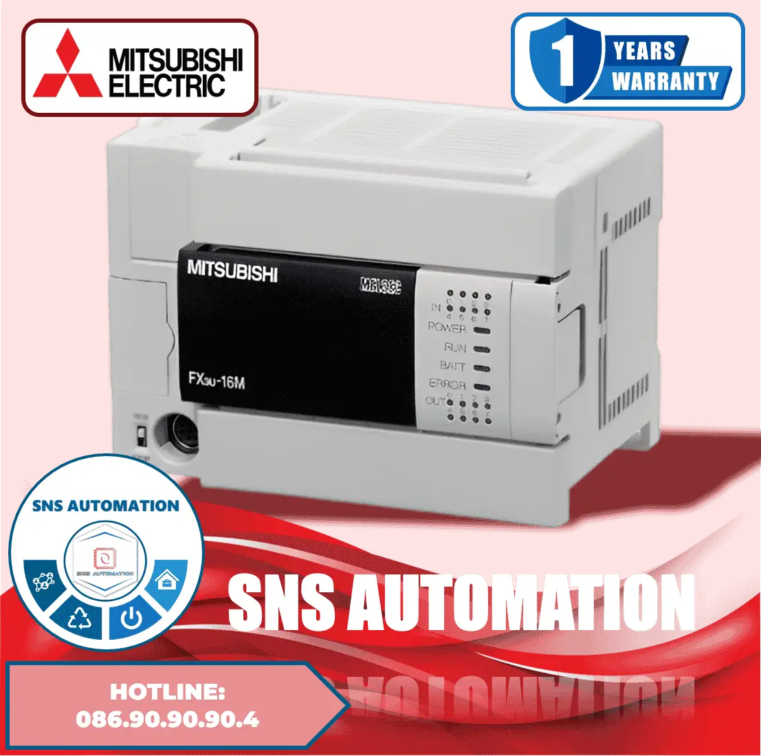 PLC Mitsubishi FX3U-48MR/ES